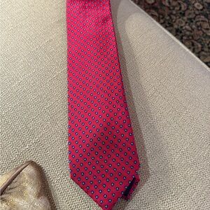 Chaps Red and Blue Patterned Men's Tie